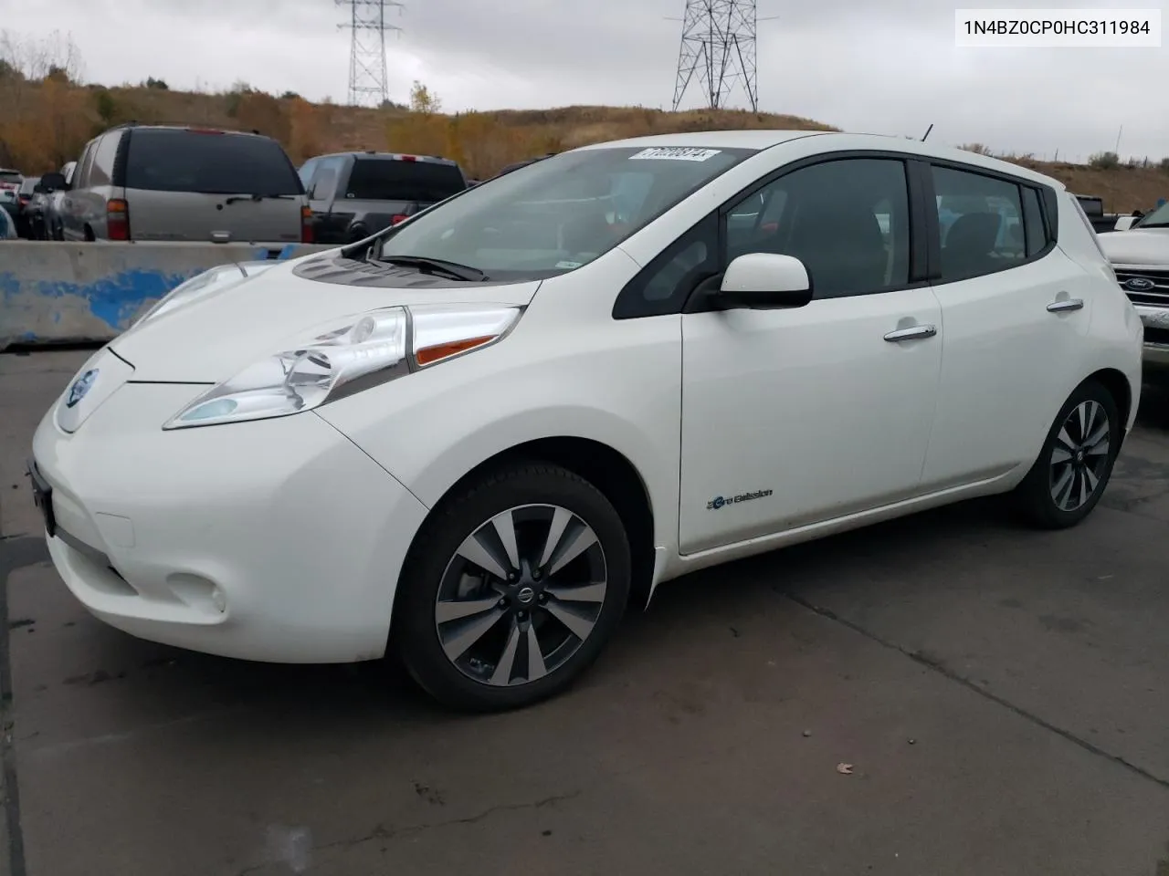 2017 Nissan Leaf S VIN: 1N4BZ0CP0HC311984 Lot: 77020874