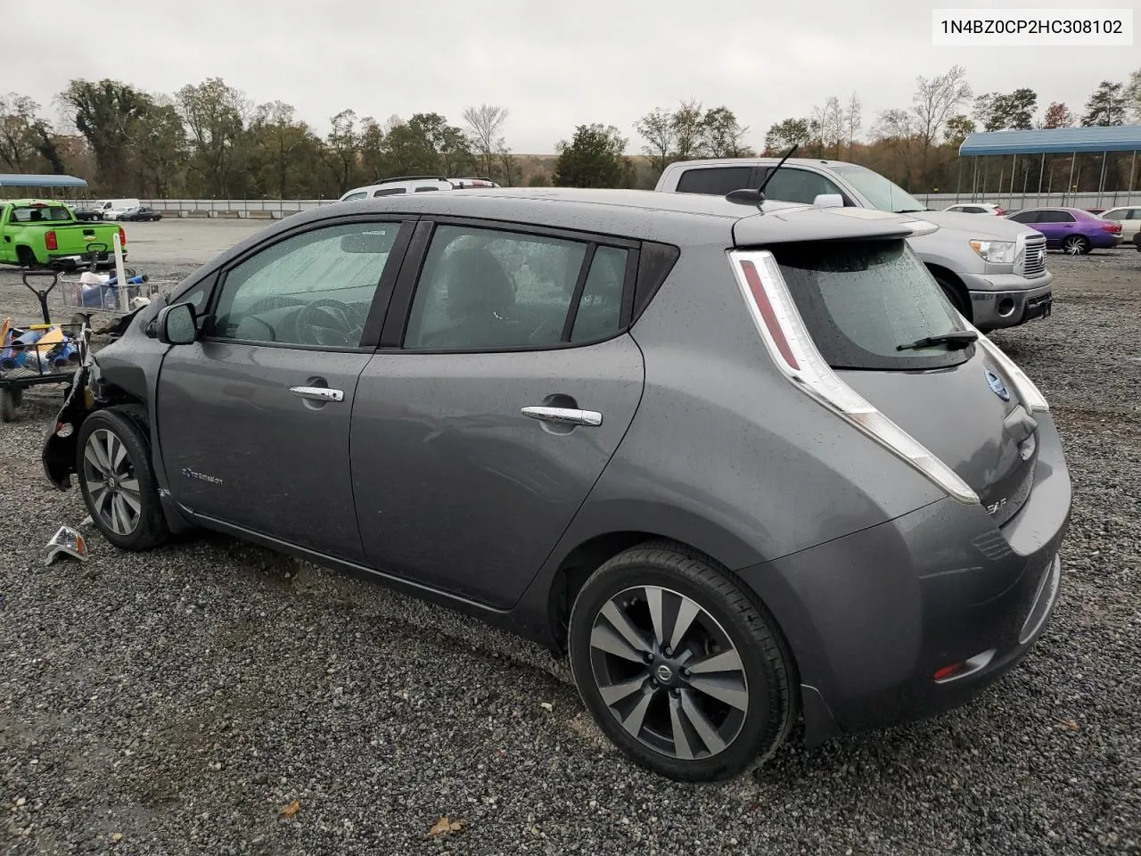 2017 Nissan Leaf S VIN: 1N4BZ0CP2HC308102 Lot: 78698474