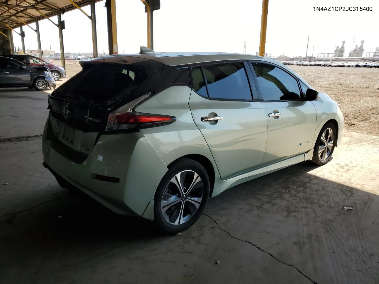 2018 Nissan Leaf S VIN: 1N4AZ1CP2JC315400 Lot: 56586054