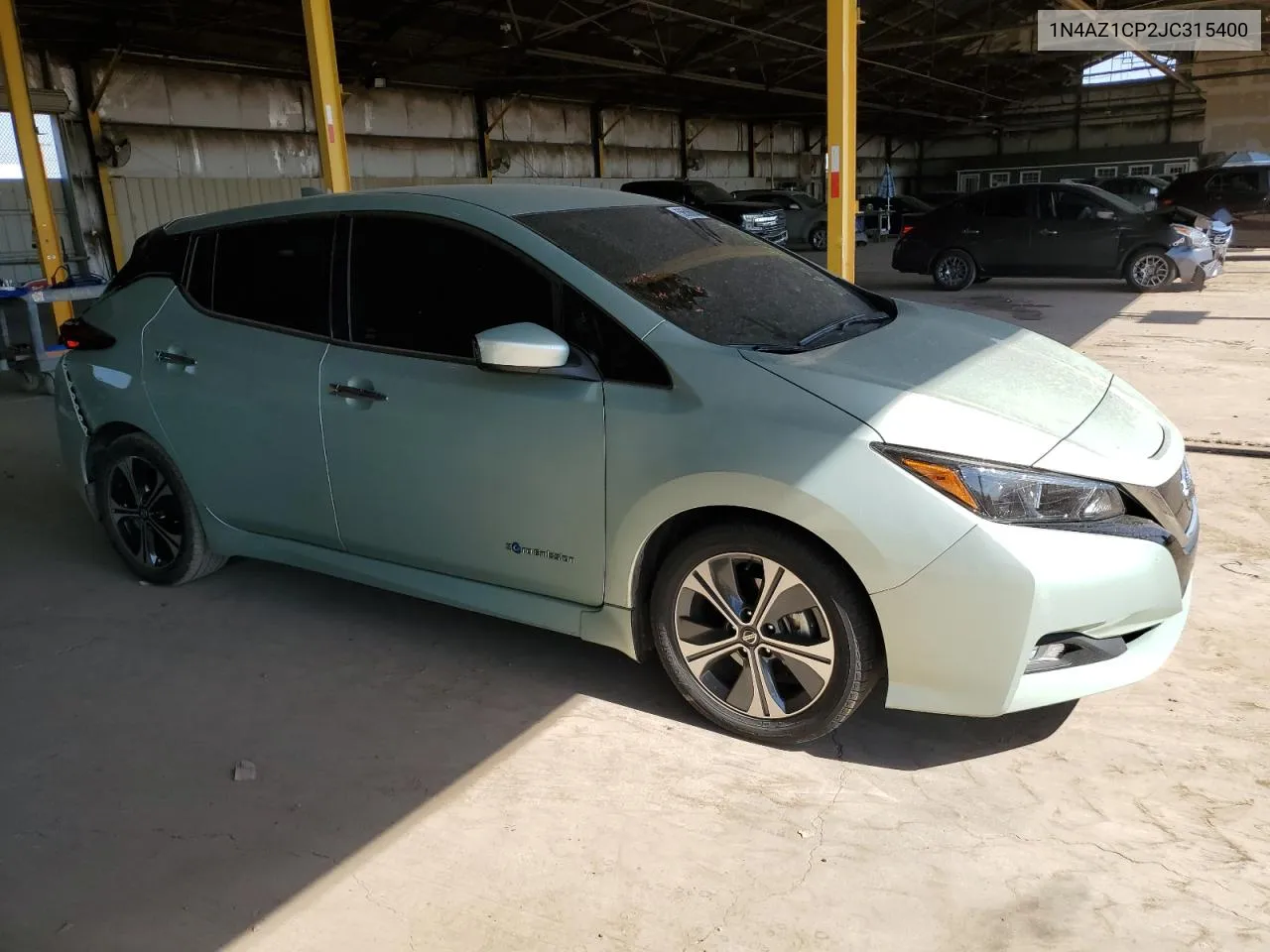 2018 Nissan Leaf S VIN: 1N4AZ1CP2JC315400 Lot: 56586054