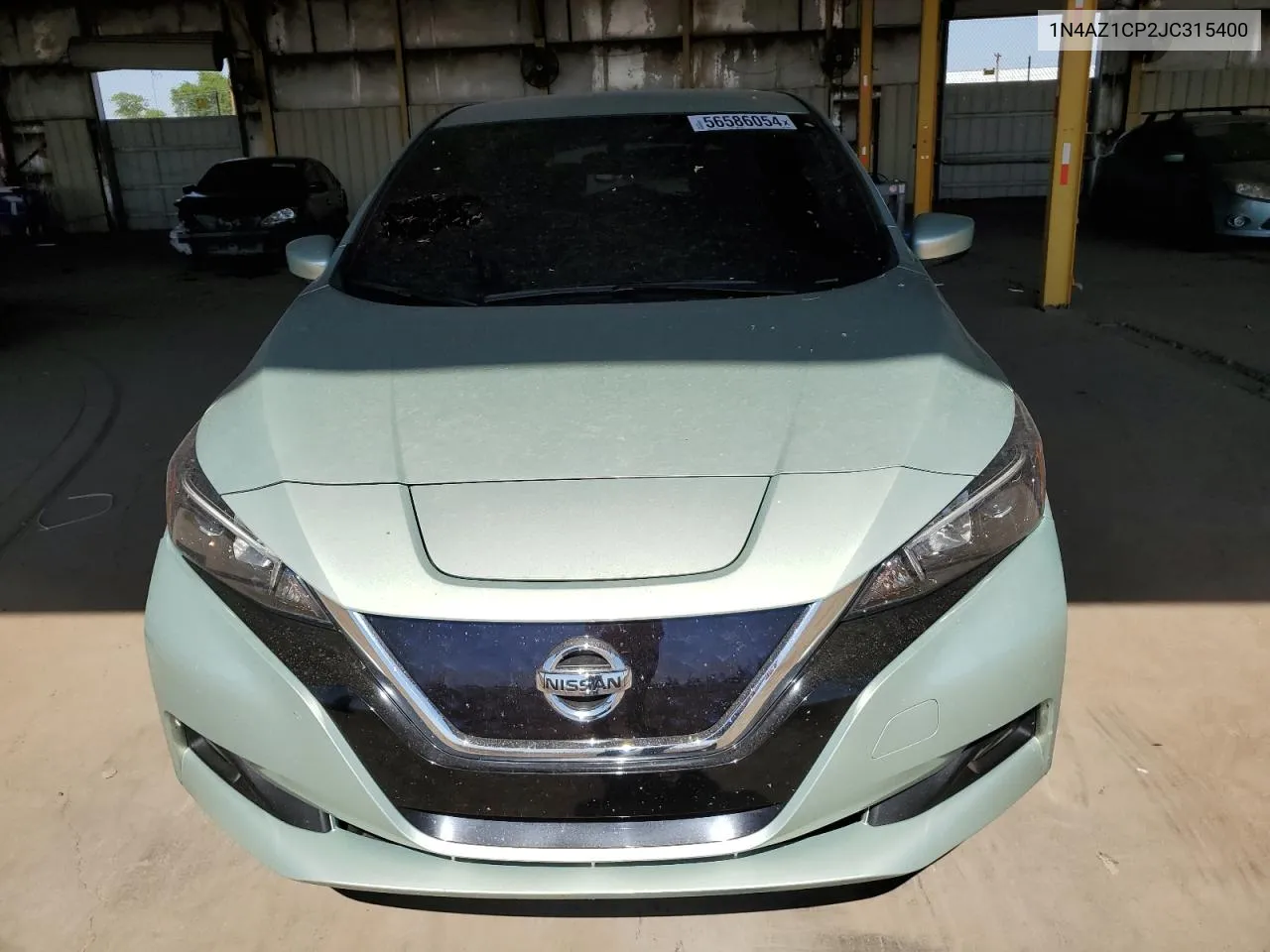 2018 Nissan Leaf S VIN: 1N4AZ1CP2JC315400 Lot: 56586054