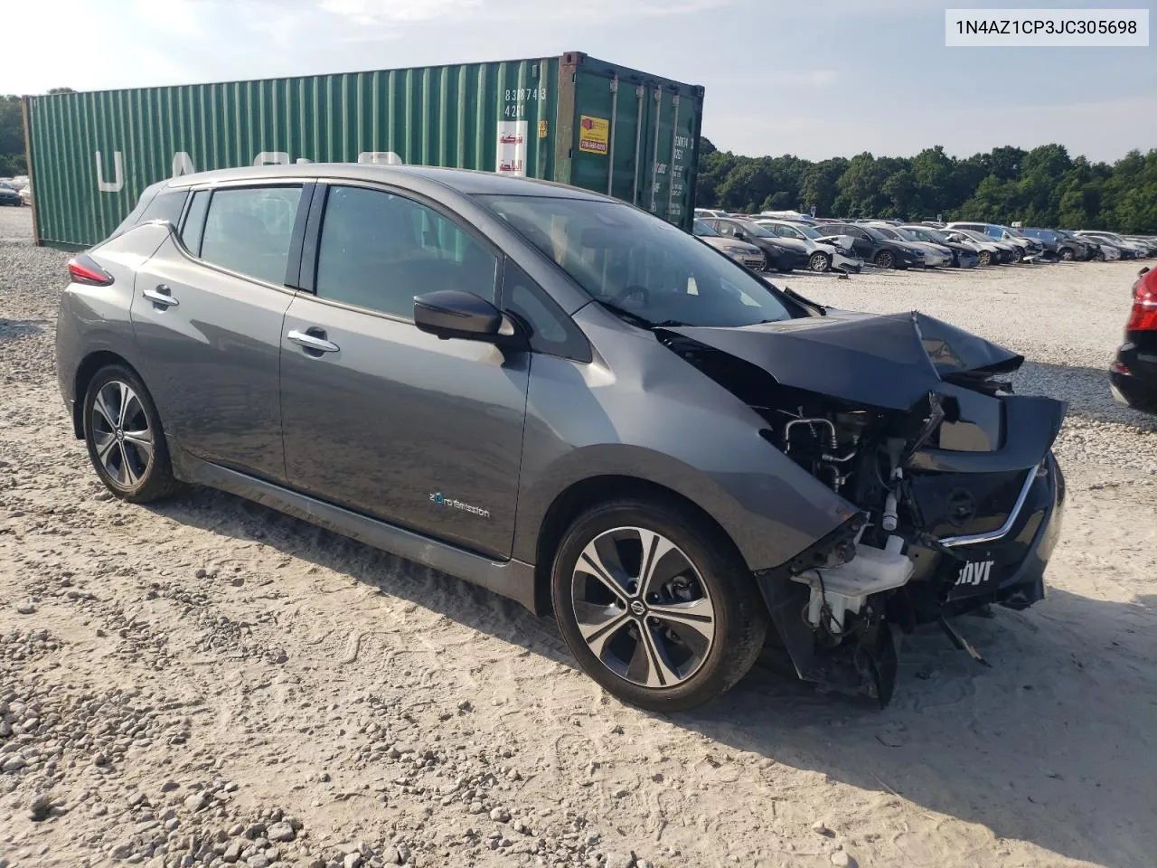 2018 Nissan Leaf S VIN: 1N4AZ1CP3JC305698 Lot: 59464134