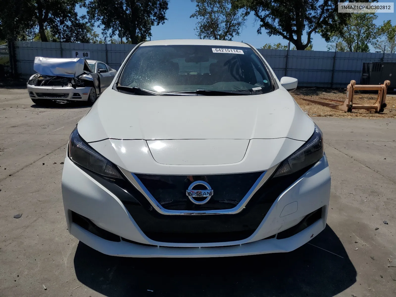 2018 Nissan Leaf S VIN: 1N4AZ1CP4JC302812 Lot: 64215114