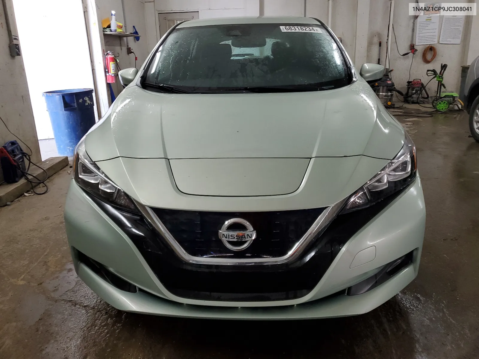 2018 Nissan Leaf S VIN: 1N4AZ1CP9JC308041 Lot: 68318234