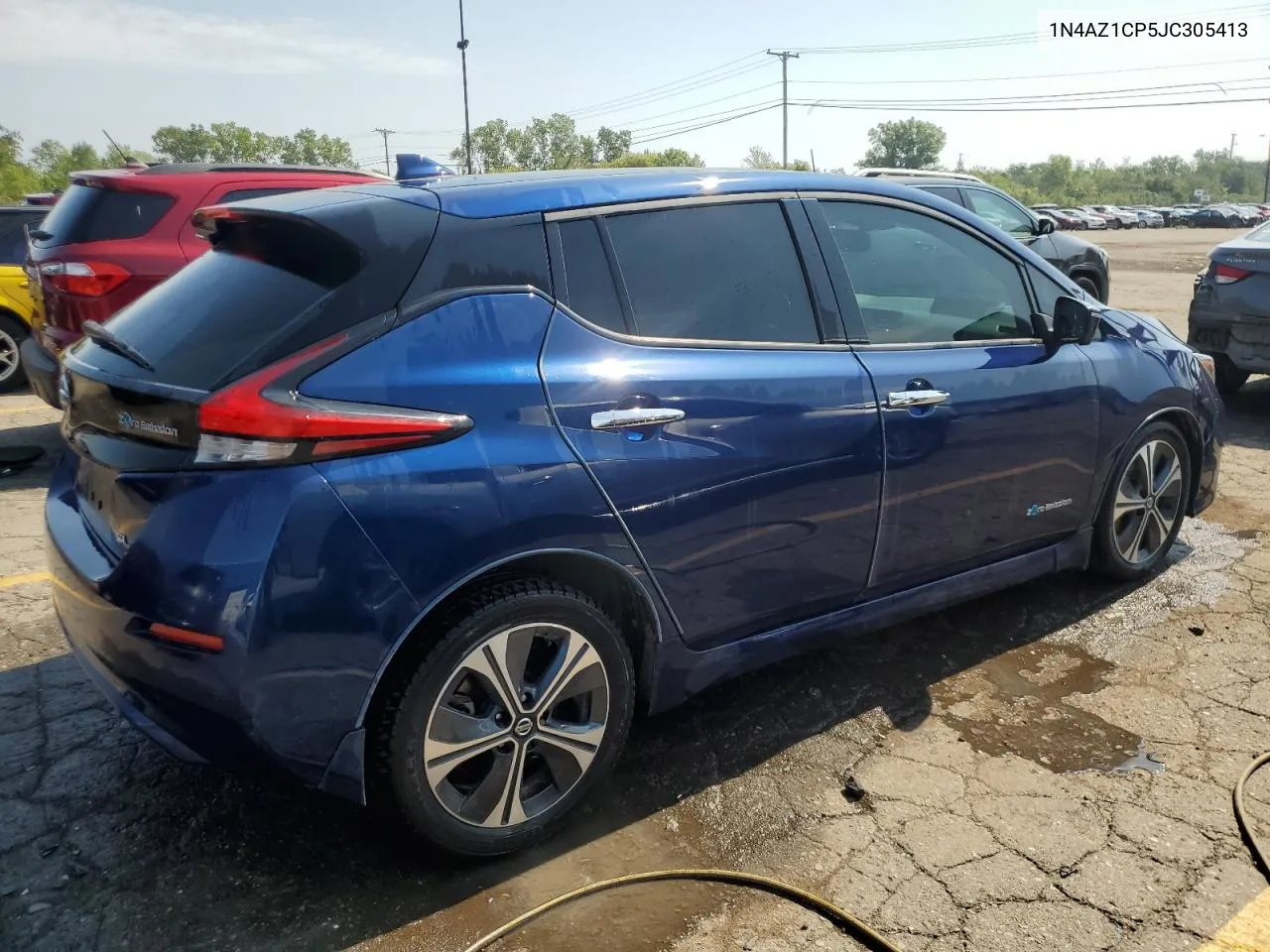 2018 Nissan Leaf S VIN: 1N4AZ1CP5JC305413 Lot: 68812344