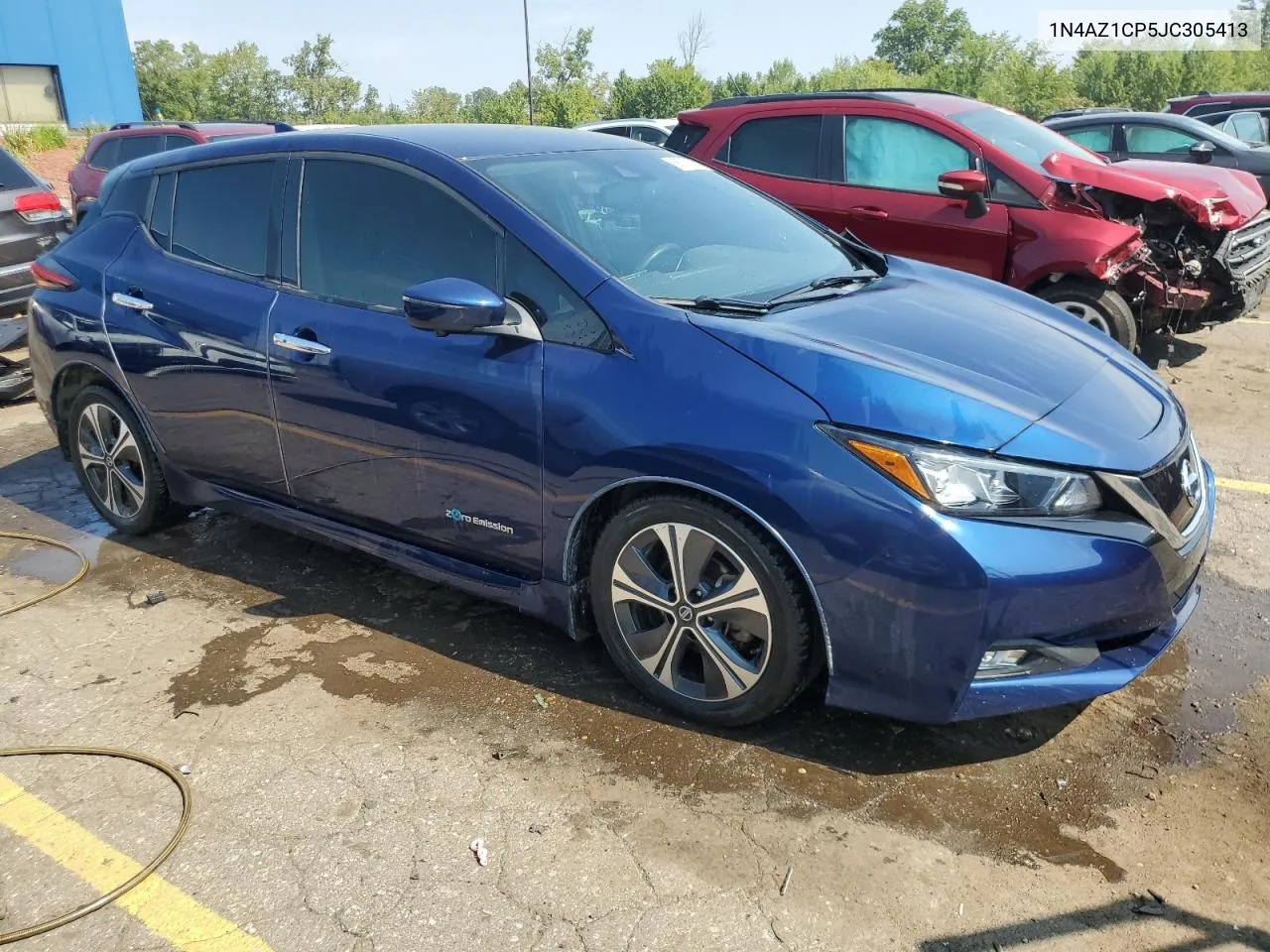 2018 Nissan Leaf S VIN: 1N4AZ1CP5JC305413 Lot: 68812344