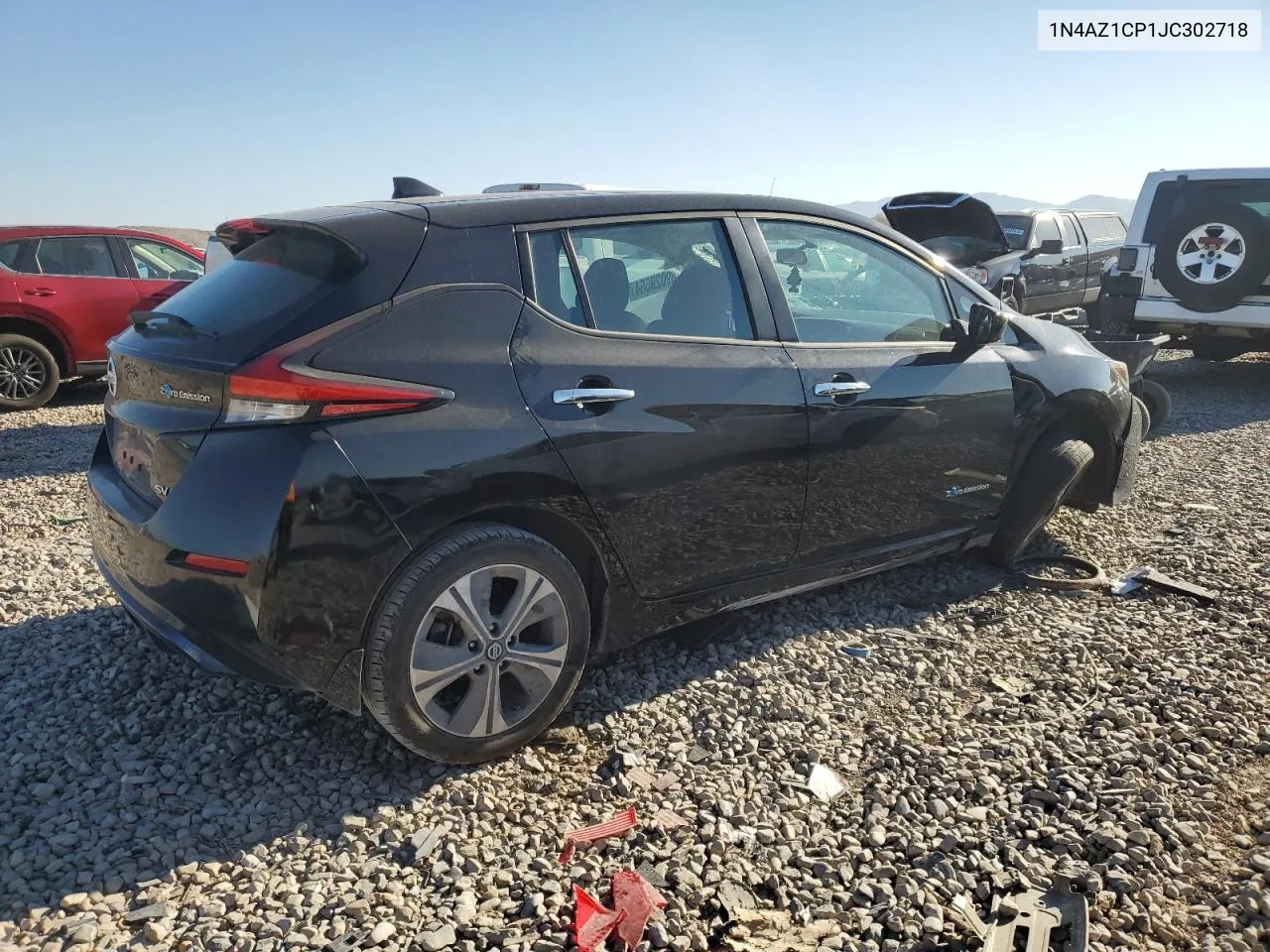 2018 Nissan Leaf S VIN: 1N4AZ1CP1JC302718 Lot: 69029564