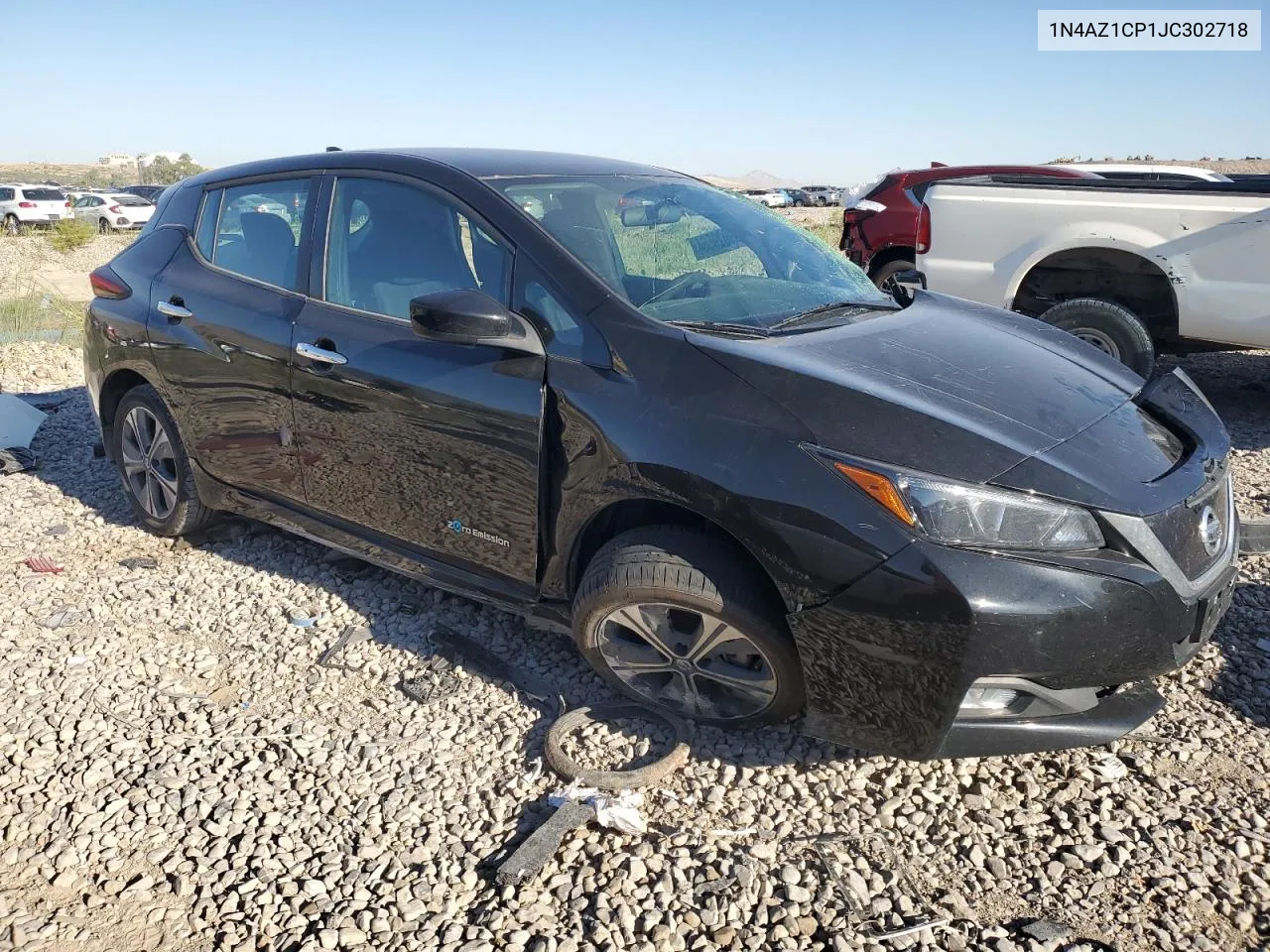 2018 Nissan Leaf S VIN: 1N4AZ1CP1JC302718 Lot: 69029564