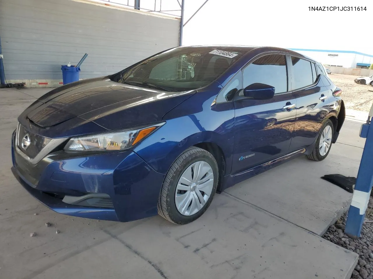 2018 Nissan Leaf S VIN: 1N4AZ1CP1JC311614 Lot: 71104864