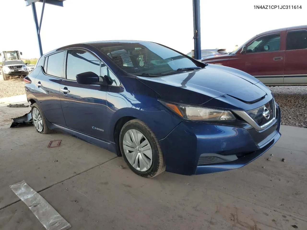 2018 Nissan Leaf S VIN: 1N4AZ1CP1JC311614 Lot: 71104864