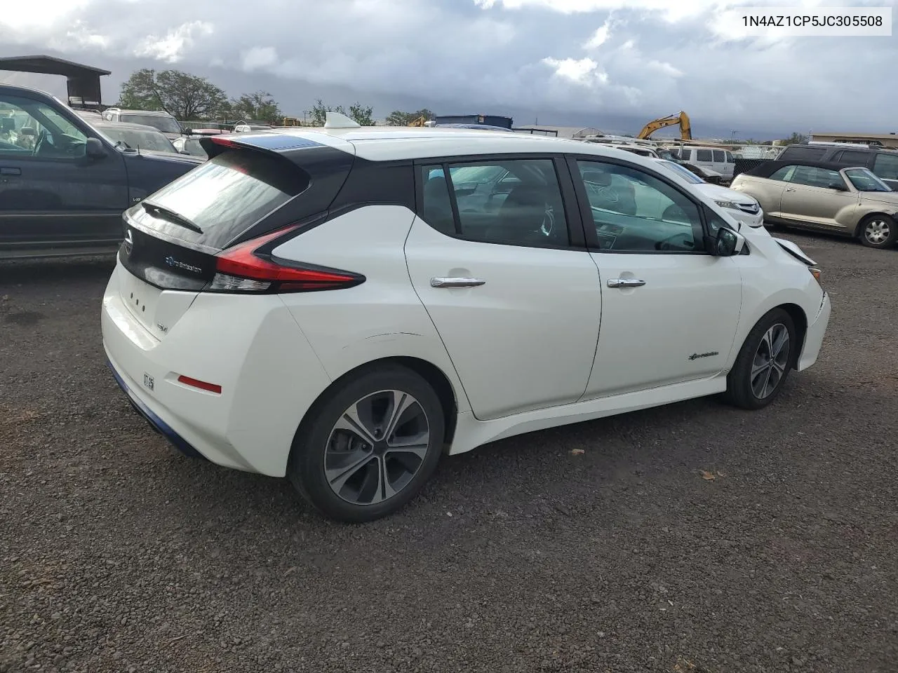 2018 Nissan Leaf S VIN: 1N4AZ1CP5JC305508 Lot: 71486084