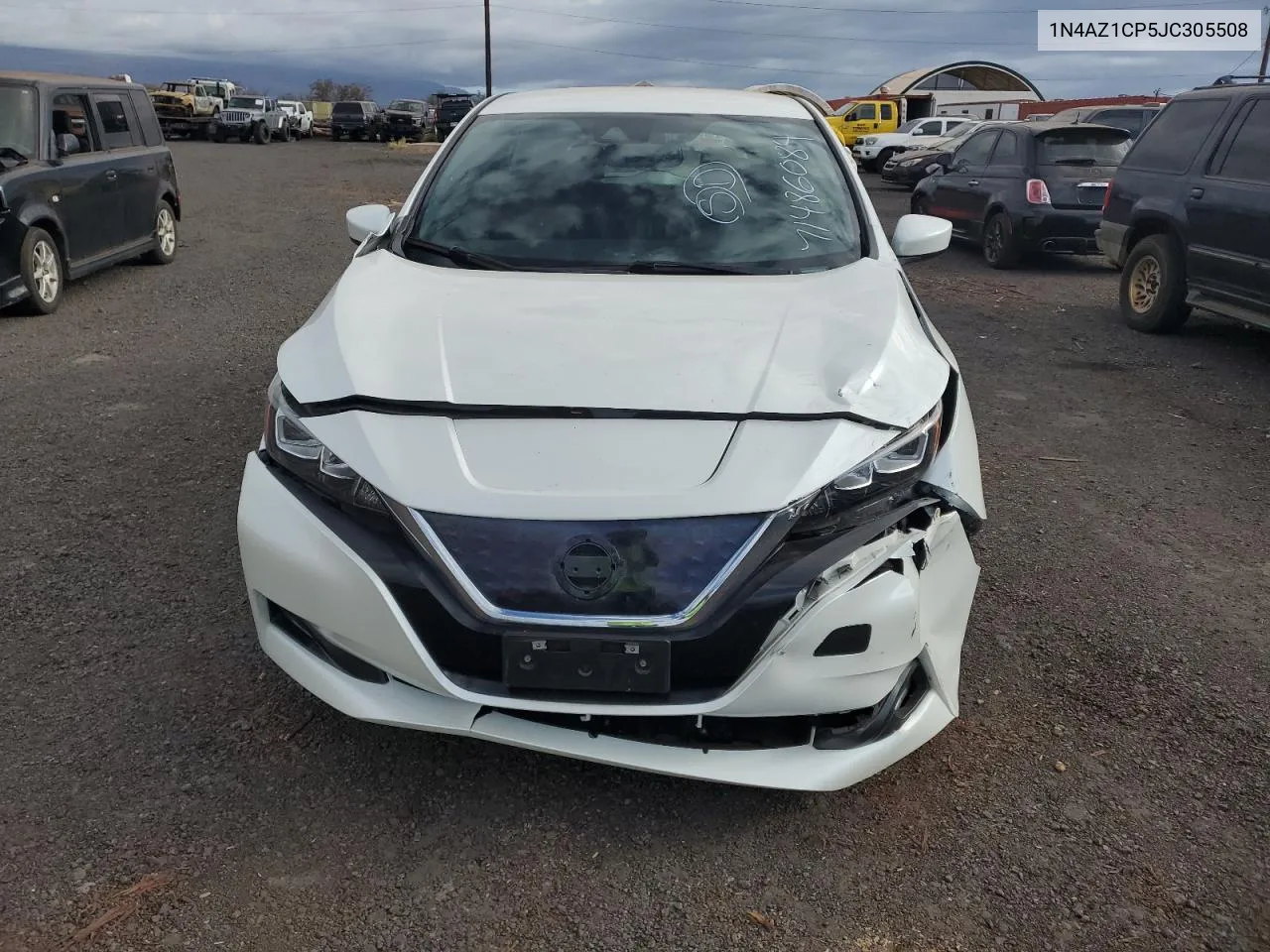 2018 Nissan Leaf S VIN: 1N4AZ1CP5JC305508 Lot: 71486084