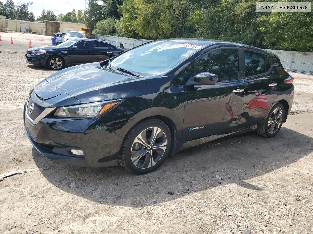 2018 Nissan Leaf S VIN: 1N4AZ1CP3JC306978 Lot: 71530484