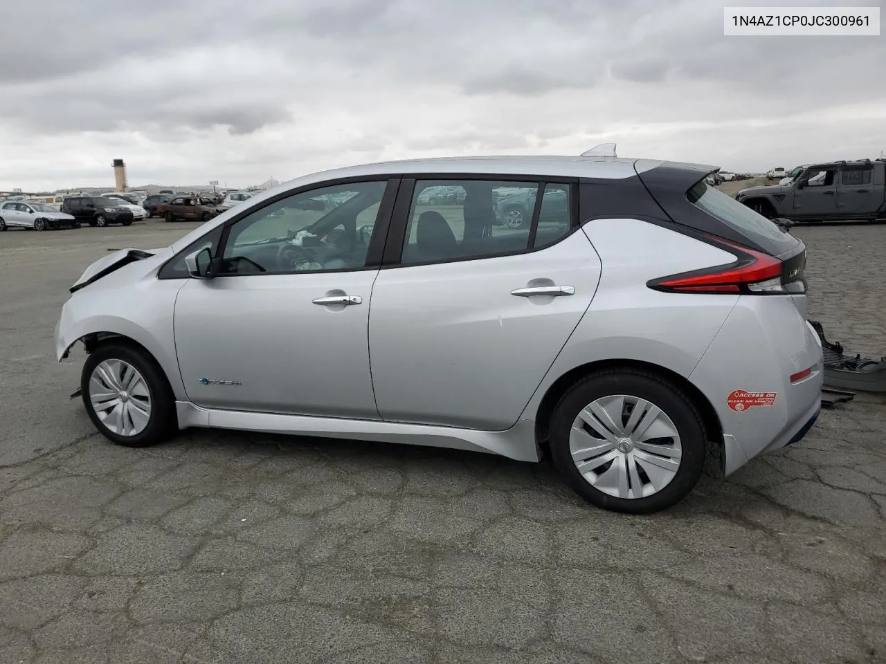 2018 Nissan Leaf S VIN: 1N4AZ1CP0JC300961 Lot: 71594914