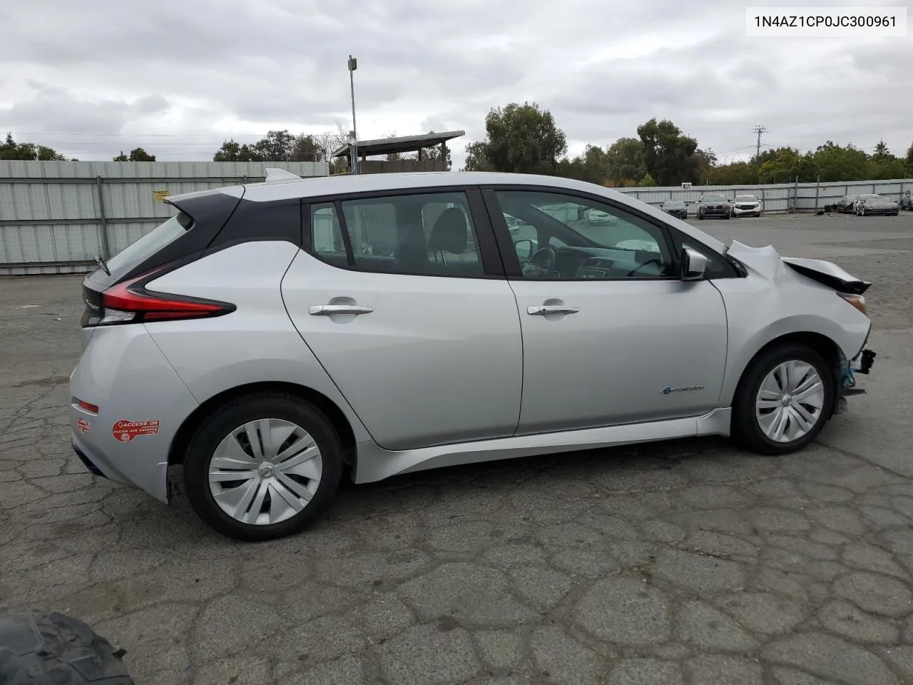 2018 Nissan Leaf S VIN: 1N4AZ1CP0JC300961 Lot: 71594914