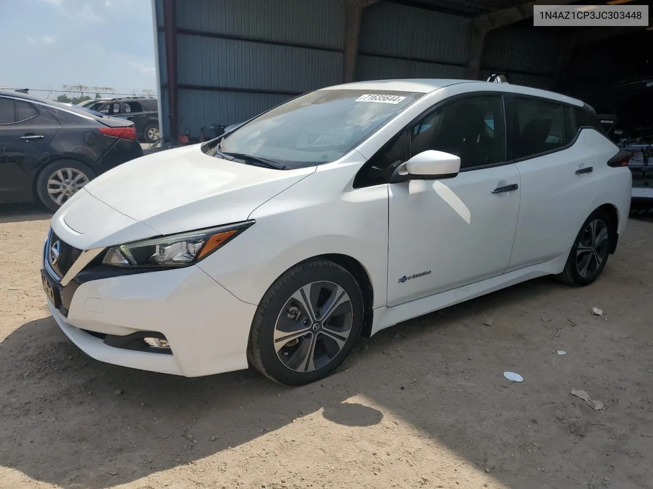 2018 Nissan Leaf S VIN: 1N4AZ1CP3JC303448 Lot: 71635644