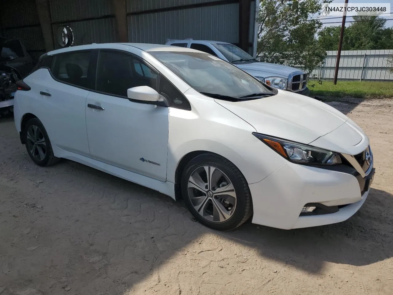 2018 Nissan Leaf S VIN: 1N4AZ1CP3JC303448 Lot: 71635644