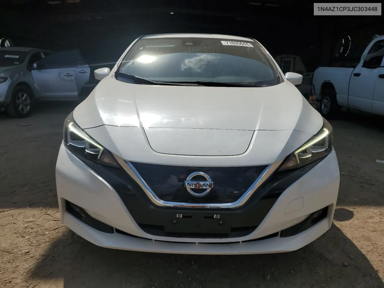 2018 Nissan Leaf S VIN: 1N4AZ1CP3JC303448 Lot: 71635644