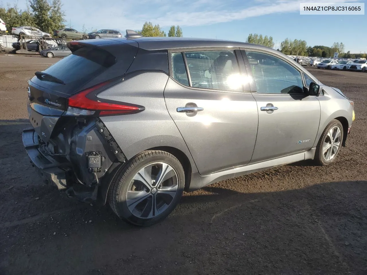 2018 Nissan Leaf S VIN: 1N4AZ1CP8JC316065 Lot: 73403094