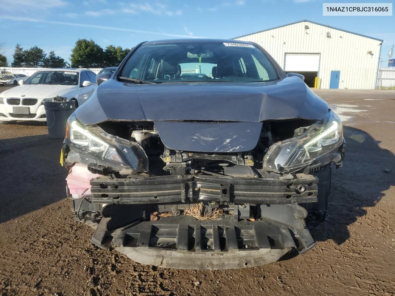 2018 Nissan Leaf S VIN: 1N4AZ1CP8JC316065 Lot: 73403094