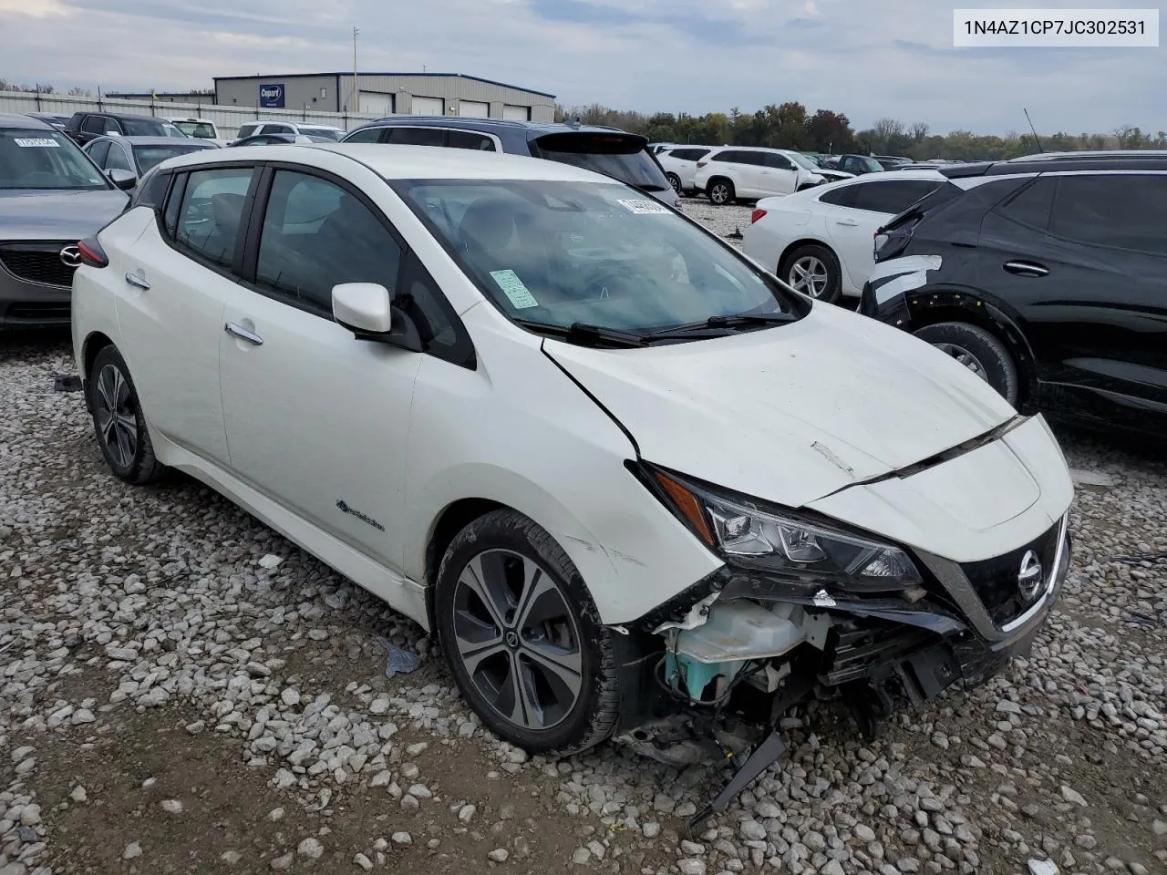 2018 Nissan Leaf S VIN: 1N4AZ1CP7JC302531 Lot: 74468504