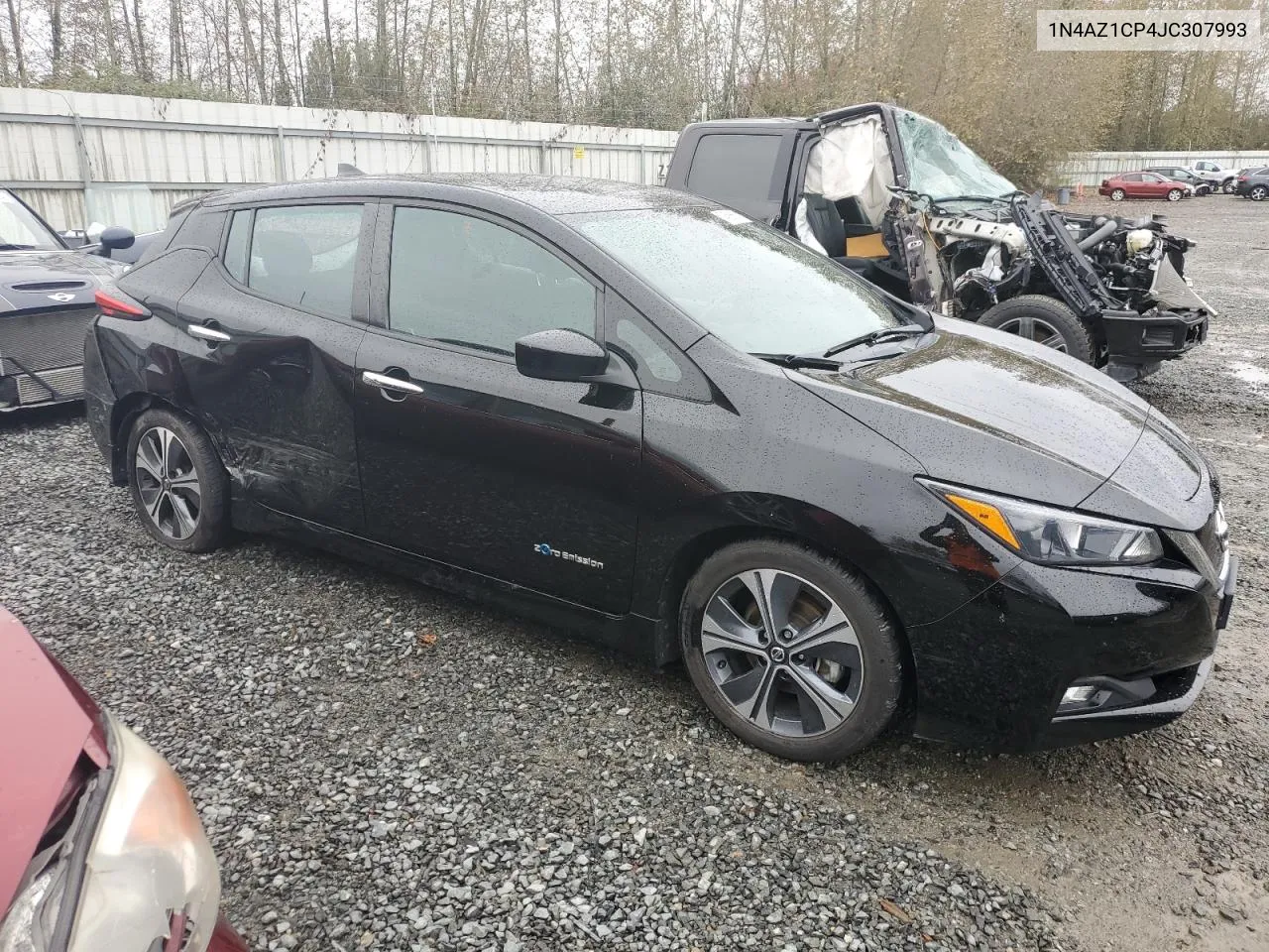 1N4AZ1CP4JC307993 2018 Nissan Leaf S