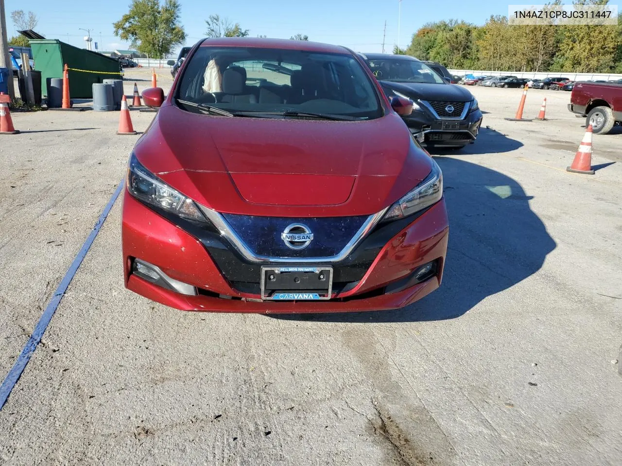 2018 Nissan Leaf S VIN: 1N4AZ1CP8JC311447 Lot: 75228654