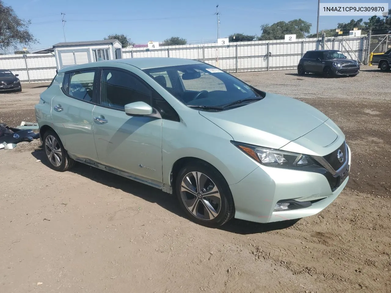 2018 Nissan Leaf S VIN: 1N4AZ1CP9JC309870 Lot: 75667354