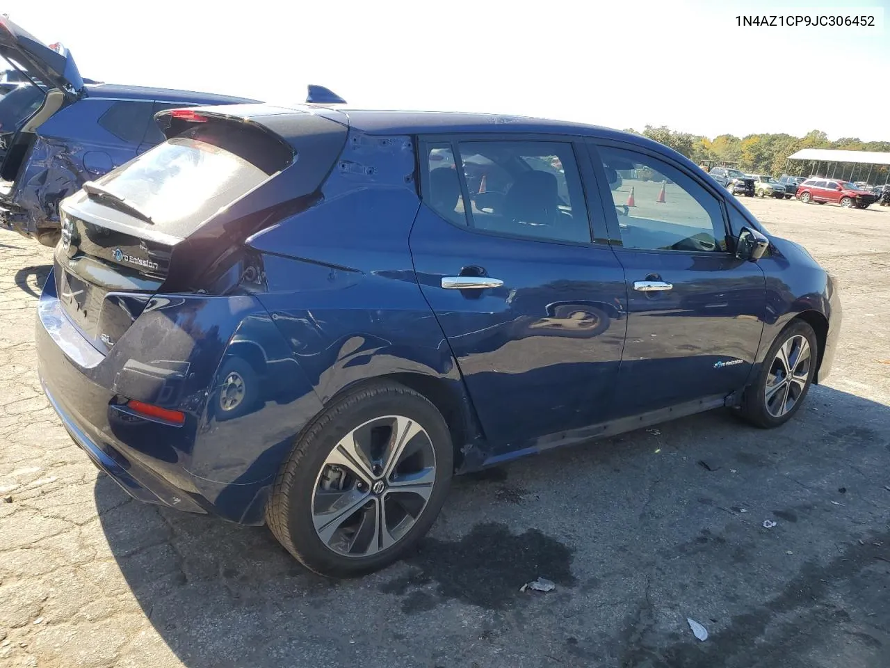 2018 Nissan Leaf S VIN: 1N4AZ1CP9JC306452 Lot: 76874114