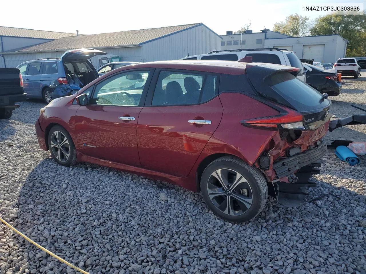 2018 Nissan Leaf S VIN: 1N4AZ1CP3JC303336 Lot: 77458074