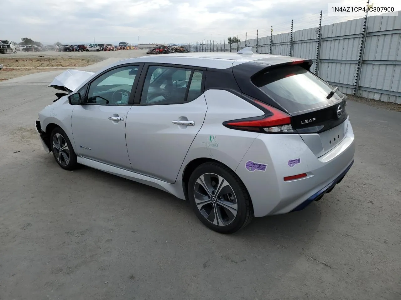 2018 Nissan Leaf S VIN: 1N4AZ1CP4JC307900 Lot: 77844804