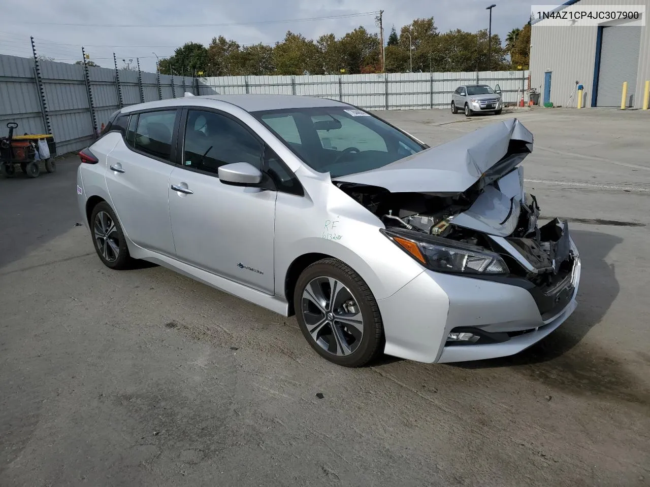 2018 Nissan Leaf S VIN: 1N4AZ1CP4JC307900 Lot: 77844804