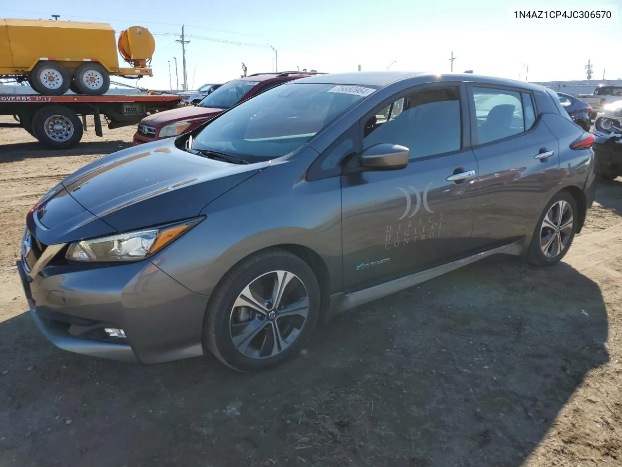 2018 Nissan Leaf S VIN: 1N4AZ1CP4JC306570 Lot: 78880964