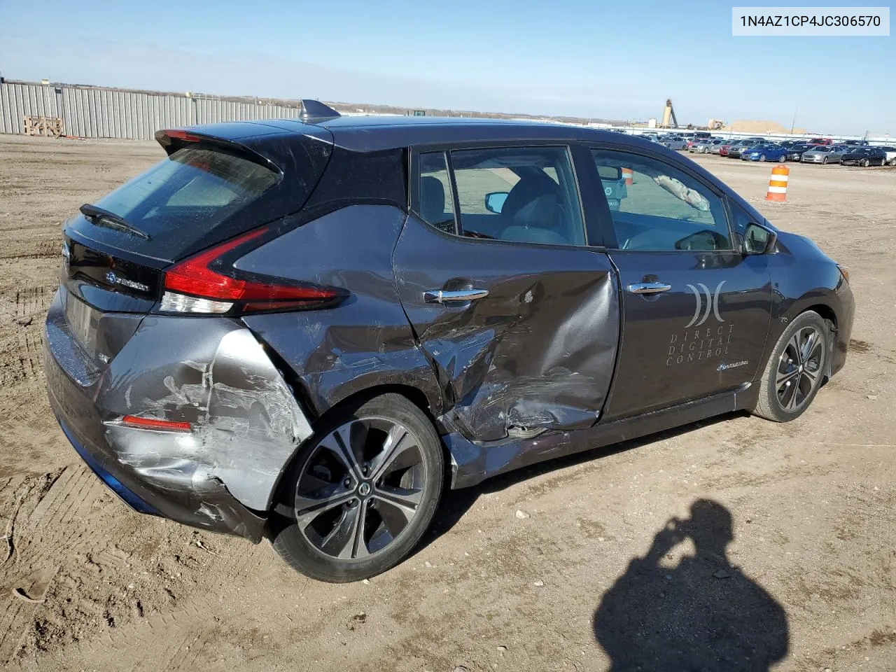 2018 Nissan Leaf S VIN: 1N4AZ1CP4JC306570 Lot: 78880964