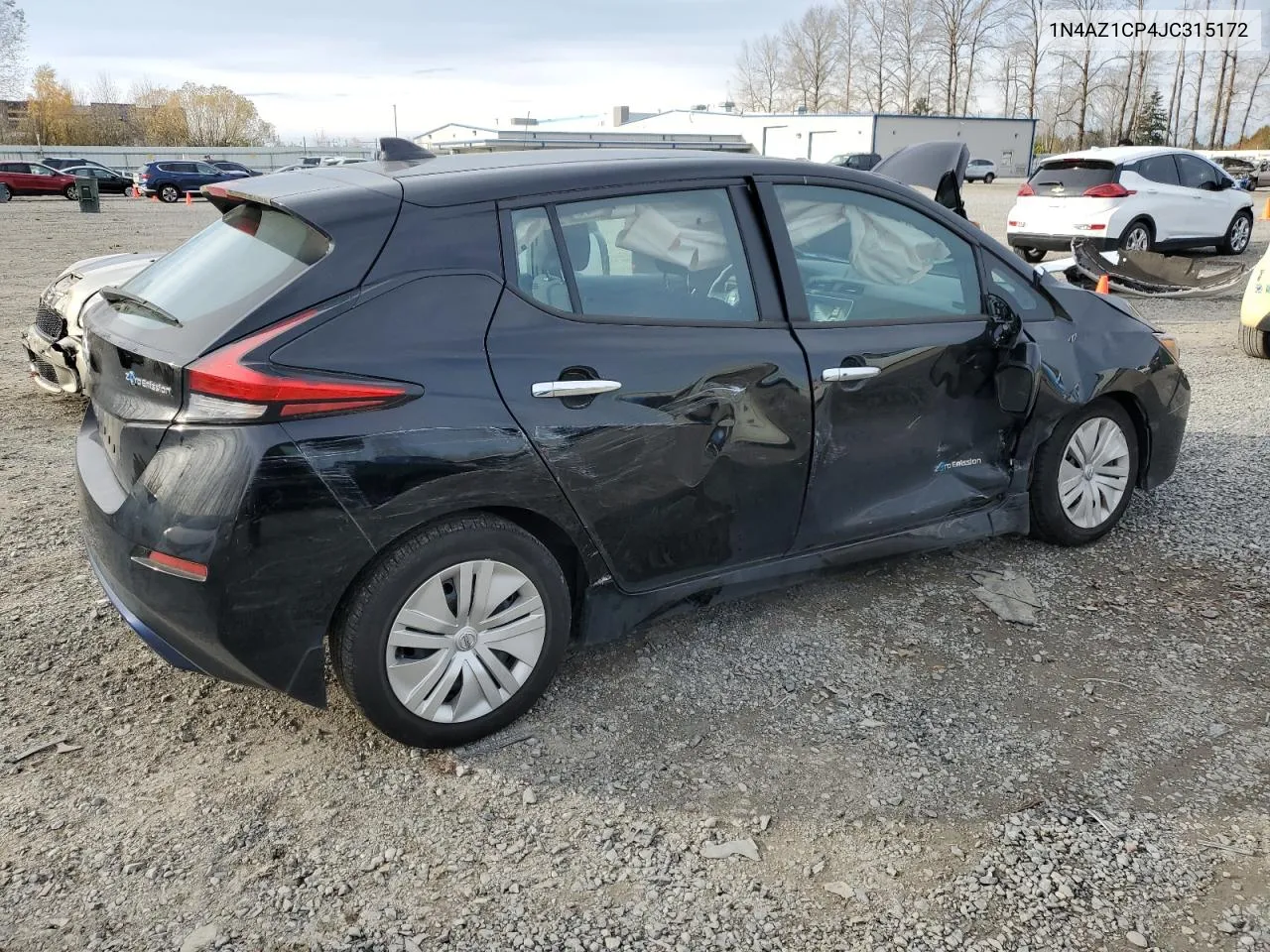 2018 Nissan Leaf S VIN: 1N4AZ1CP4JC315172 Lot: 80262854