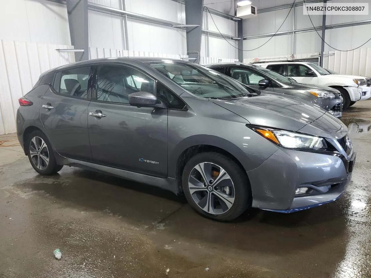 1N4BZ1CP0KC308807 2019 Nissan Leaf S Plus