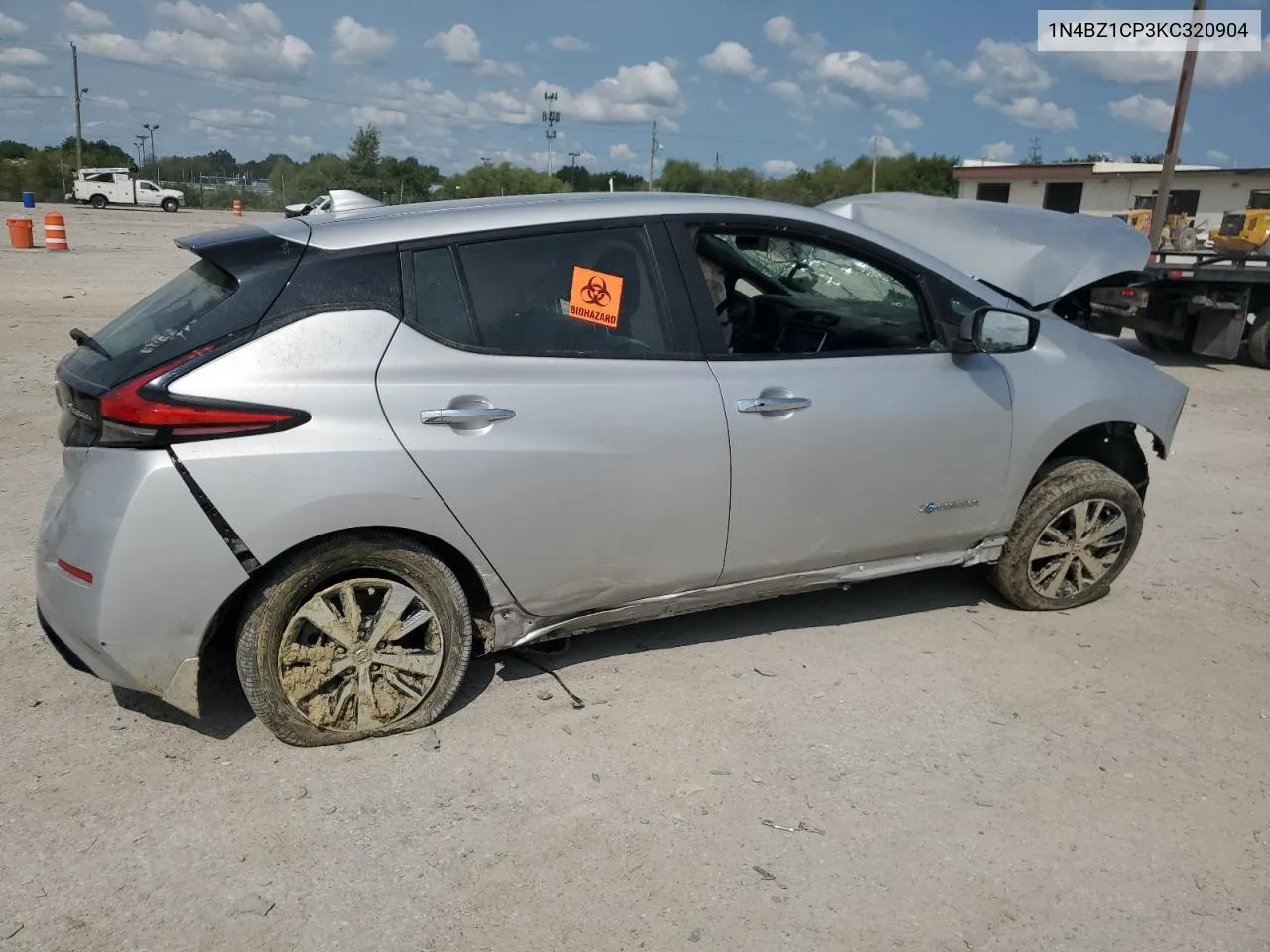 2019 Nissan Leaf S Plus VIN: 1N4BZ1CP3KC320904 Lot: 67399284