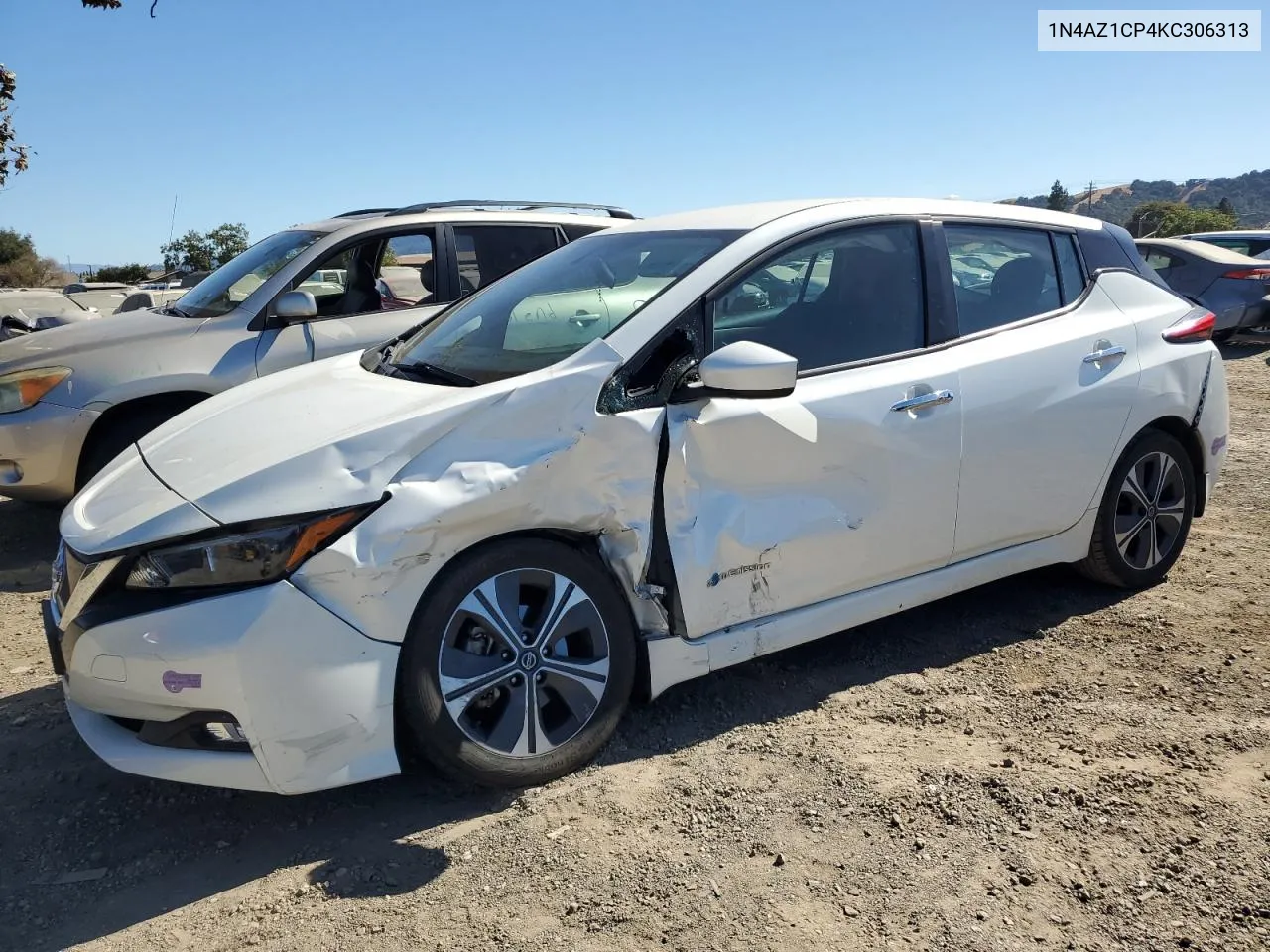 2019 Nissan Leaf S VIN: 1N4AZ1CP4KC306313 Lot: 67801854