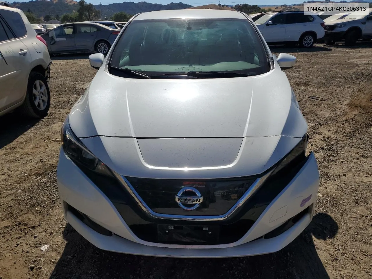 2019 Nissan Leaf S VIN: 1N4AZ1CP4KC306313 Lot: 67801854