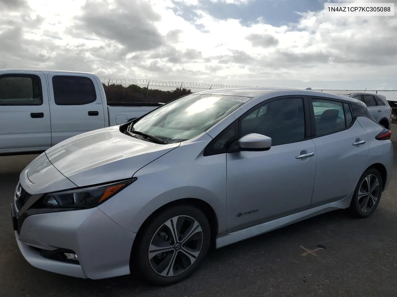 2019 Nissan Leaf S VIN: 1N4AZ1CP7KC305088 Lot: 71134514