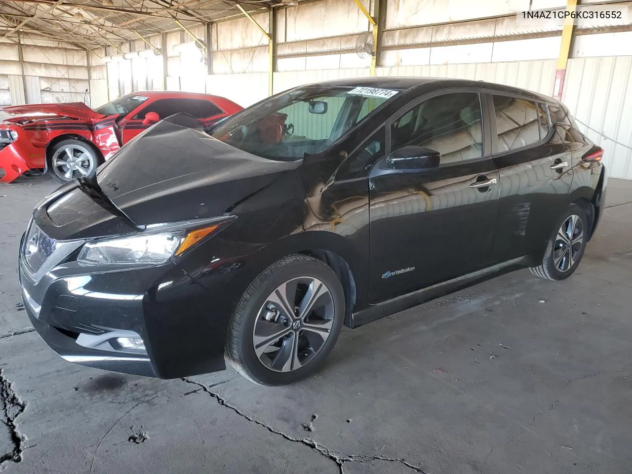 1N4AZ1CP6KC316552 2019 Nissan Leaf S