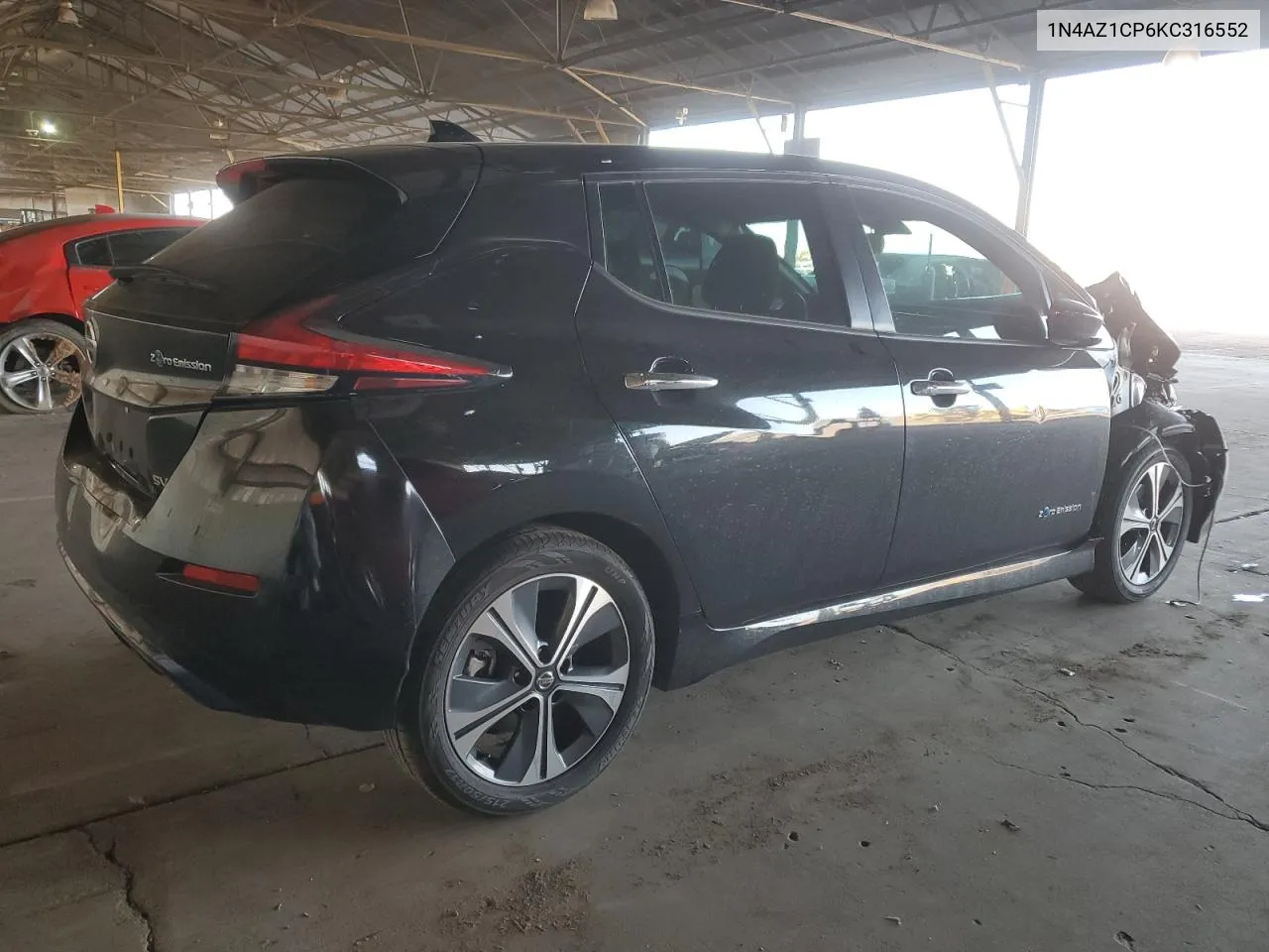 2019 Nissan Leaf S VIN: 1N4AZ1CP6KC316552 Lot: 72198774