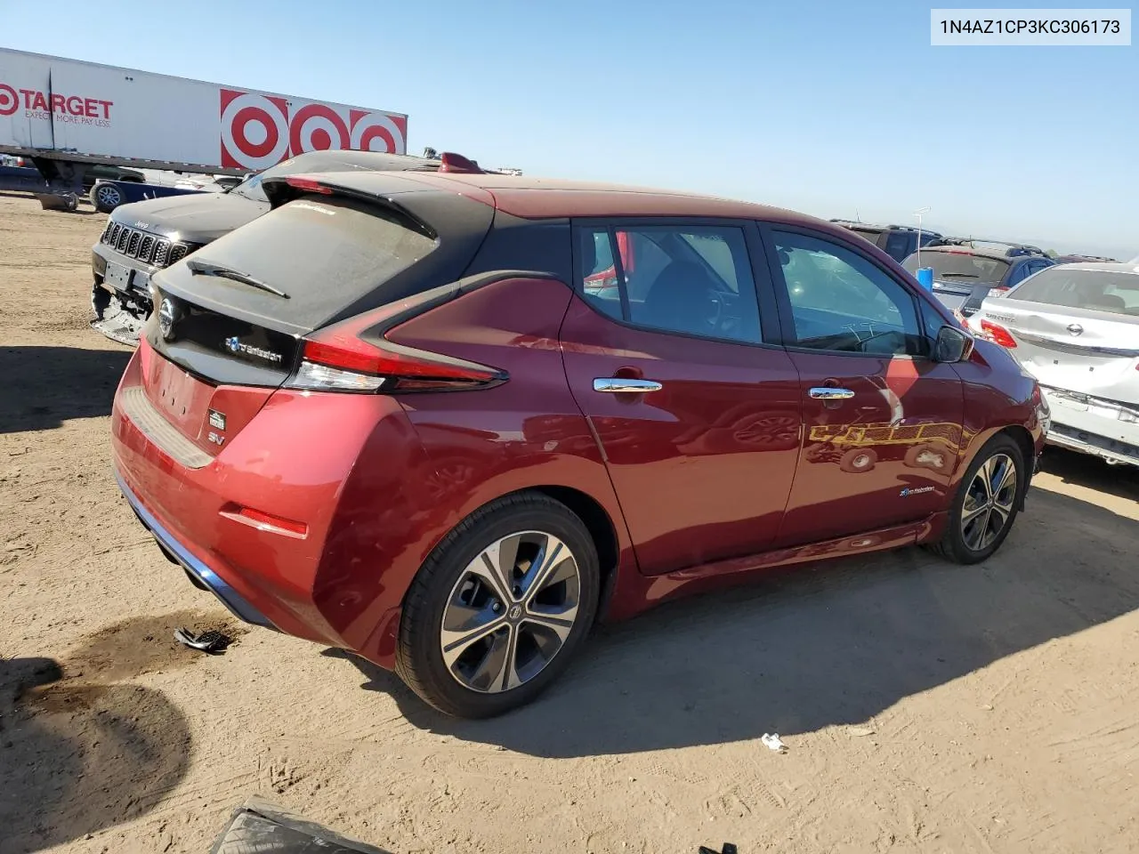 1N4AZ1CP3KC306173 2019 Nissan Leaf S