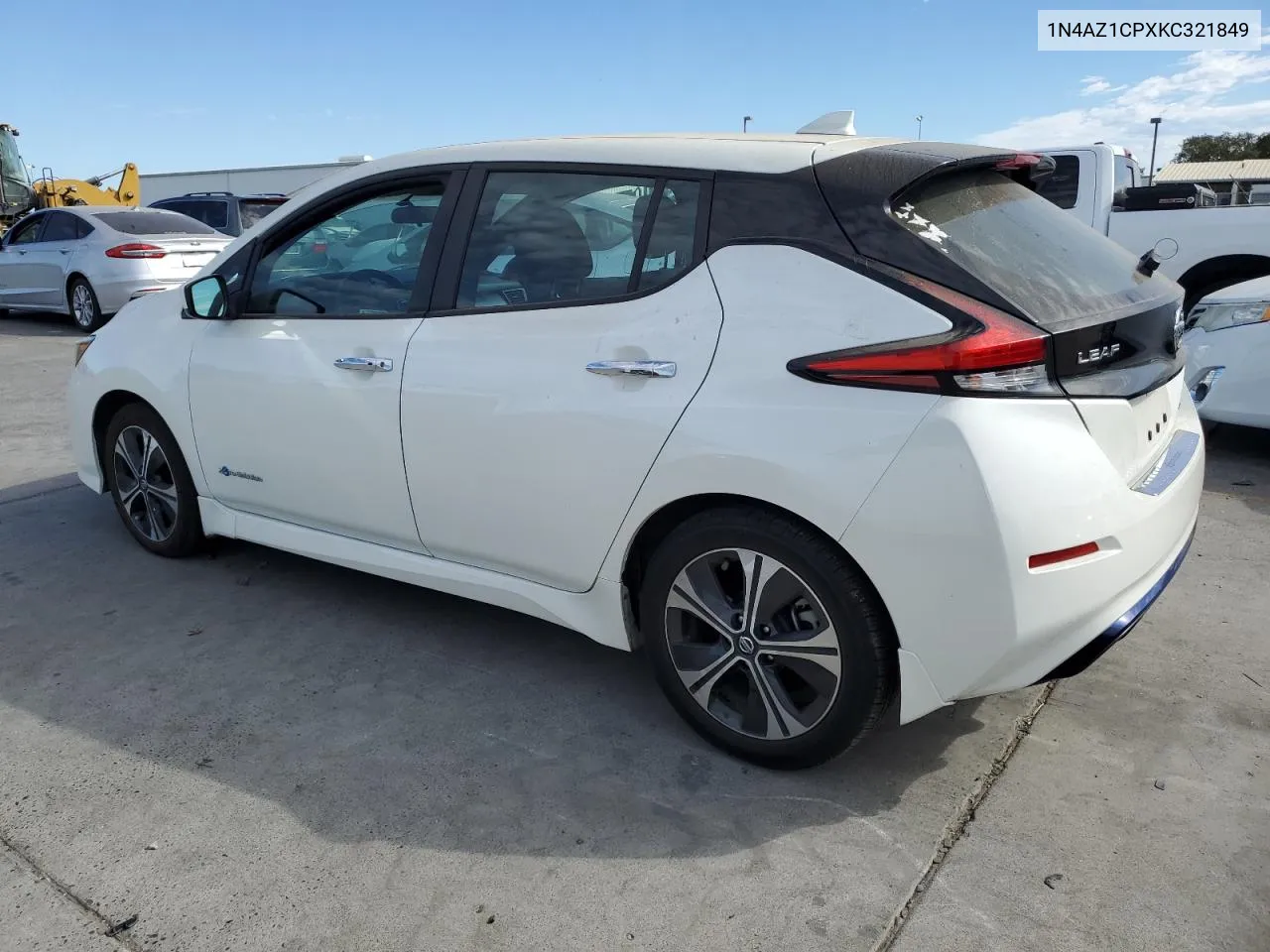 2019 Nissan Leaf S VIN: 1N4AZ1CPXKC321849 Lot: 74538214