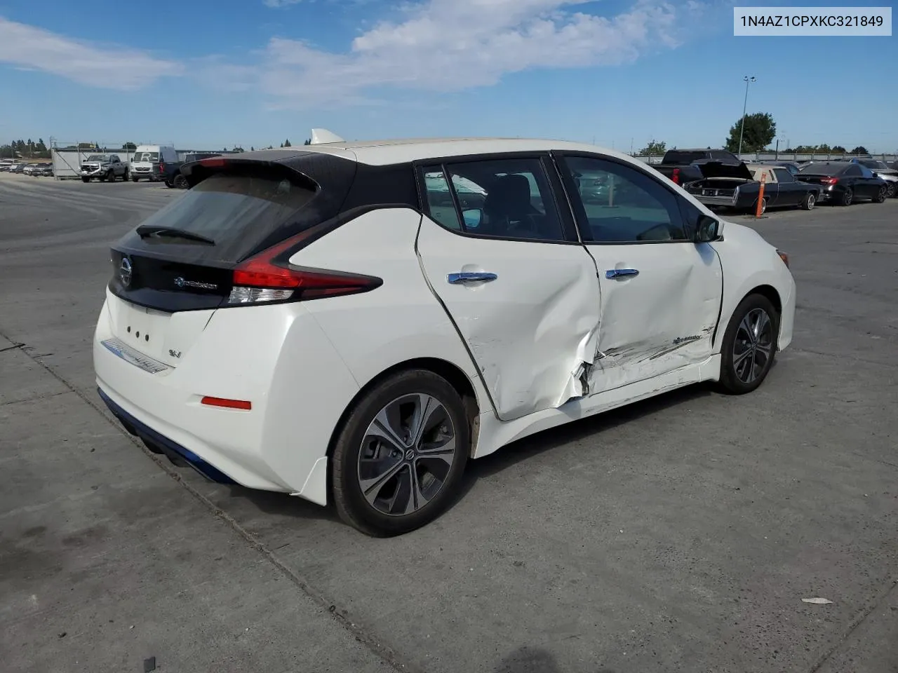 1N4AZ1CPXKC321849 2019 Nissan Leaf S