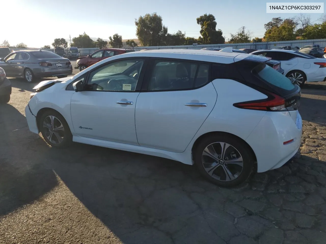 2019 Nissan Leaf S VIN: 1N4AZ1CP6KC303297 Lot: 75877244