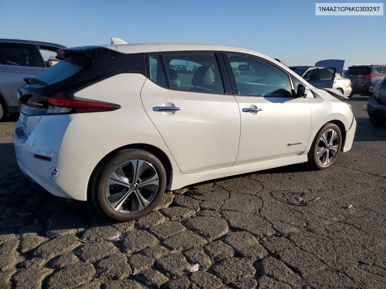 2019 Nissan Leaf S VIN: 1N4AZ1CP6KC303297 Lot: 75877244