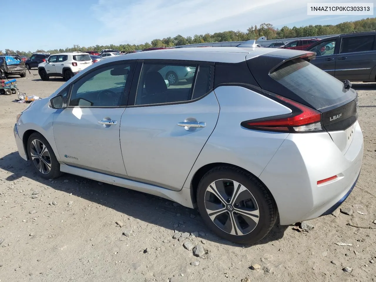 2019 Nissan Leaf S VIN: 1N4AZ1CP0KC303313 Lot: 75980154