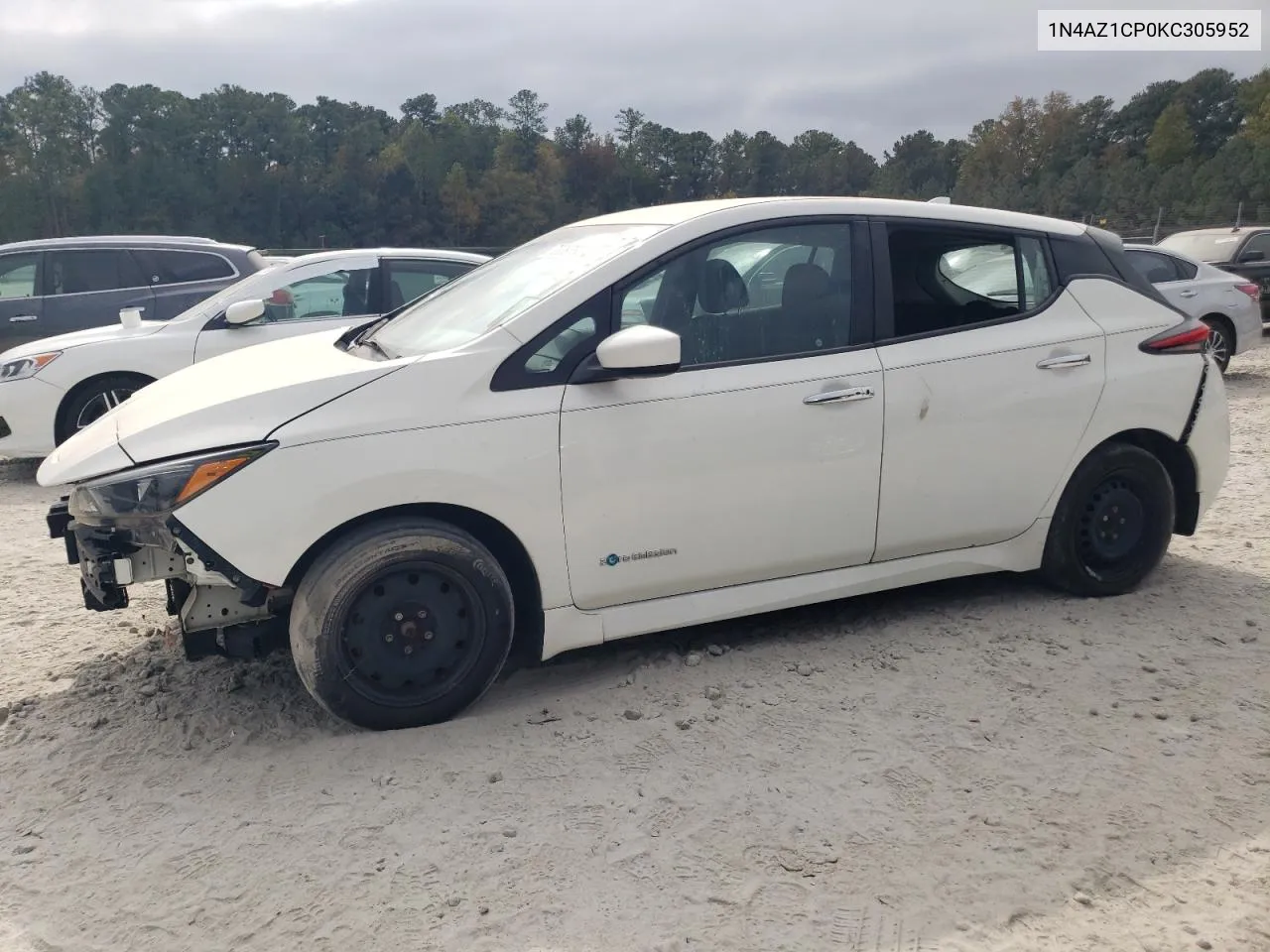 2019 Nissan Leaf S VIN: 1N4AZ1CP0KC305952 Lot: 78087644