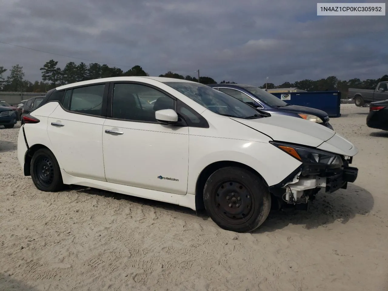 2019 Nissan Leaf S VIN: 1N4AZ1CP0KC305952 Lot: 78087644